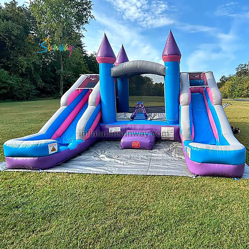 Inflatable bouncy castles